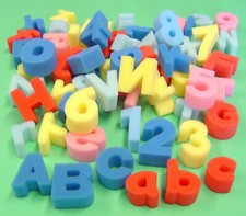 Foam Letters & Numbers Sponge