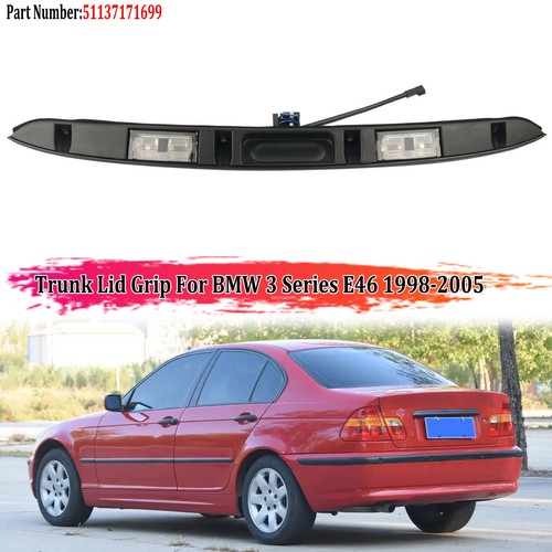 Rear trunk boot handle lid - boot,
