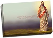 Christian Jesus Christ Quote Canvas Print Wall Art 30x20" A1