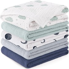 Muslin Cloths 100% Cotton