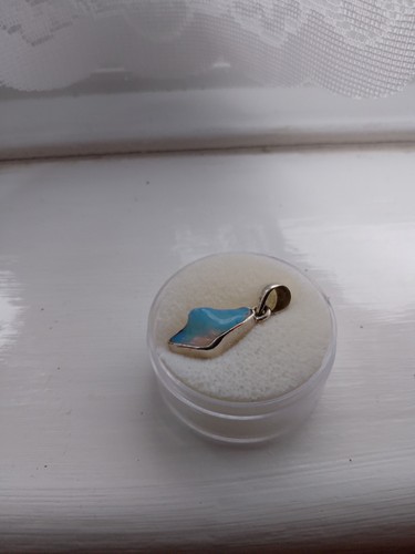 Opal pendant silver 925 - pendant,