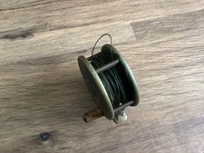 Vintage Brass Fishing Reel And