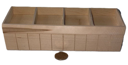 Dolls house shop - house, counter