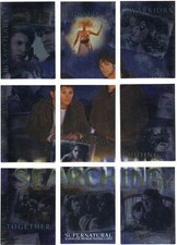 Supernatural Season One, Inkworks 2006: Searching 9 Card Puzzle Chase Set #S1-S9