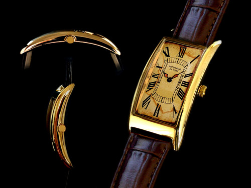 Slim line curvex quartz wrist - line,