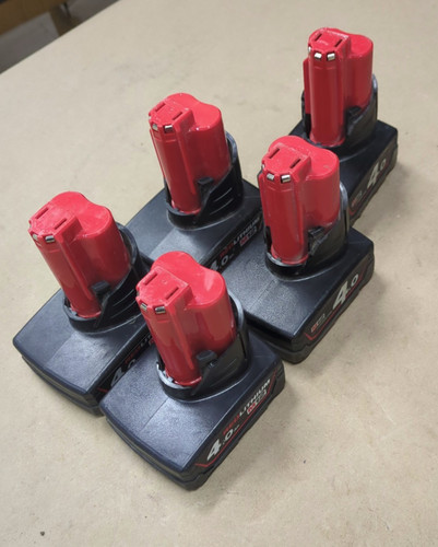 Milwaukee m12 battery 4ah - battery,