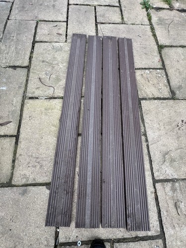 Composite decking with anti - composite,
