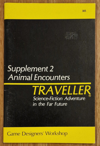 Rpg book supplement - rpg, animal