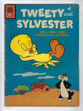 Tweety and Sylvester # 33 Dell Comics Silver Age 1961 VG