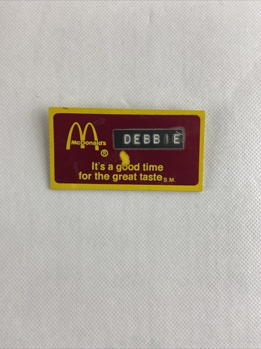 1980 mcdonald s - 1980's,, employee