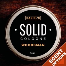 Solid Cologne - CHOOSE YOUR SCENT -  Aftershave Fragrance 30ml Balm