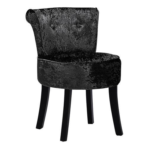 Velvet dressing table stool - table,