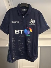 16/17 Signed Scotland Rugby Shirt 
