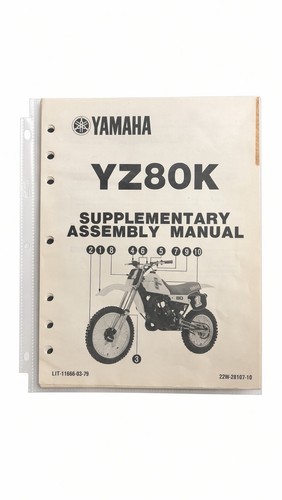 Vintage 1983 yamaha yz80k - vintage,