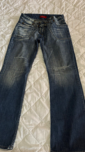 River island blue - river, leg