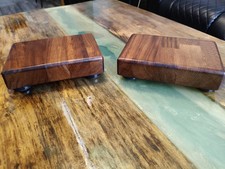 Iroko Speaker Stands
