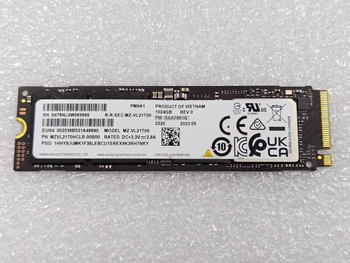 Samsung pm9a1 vl21t00 1tb - samsung,