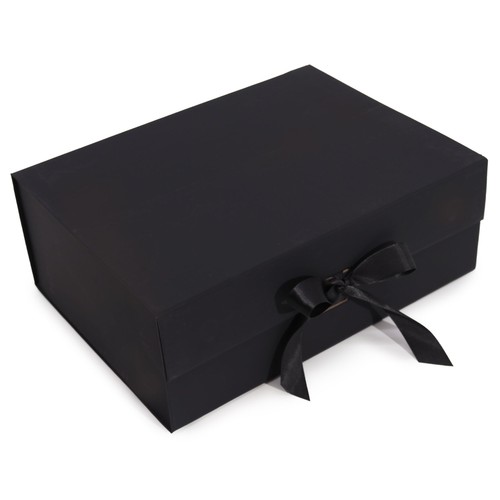 Extra large black flat - extra,
