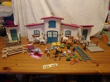 Schleich Horse Club Riding Centre with Rider and Horses 42567