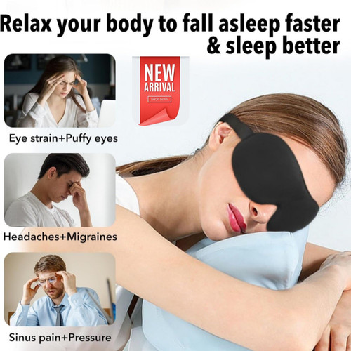 Soft padded sleep mask - padded,