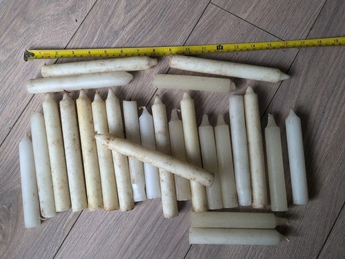 Vintage 1970s white - vintage, wax