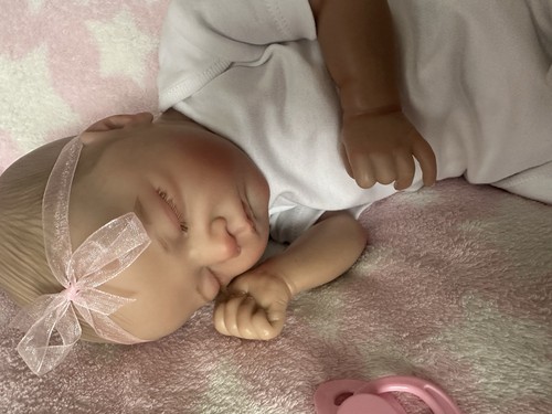 Reborn baby girl doll - girl, inch
