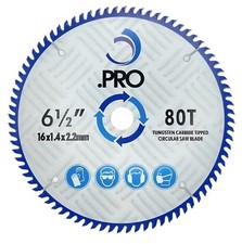 .PRO TCT Circular Wood saw blade 165mm x 20mm x 80T fits Festool Makita Bosch