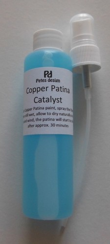 Reactive copper paint - paint,, patina