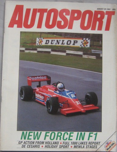 Autosport magazine august - magazine, 29