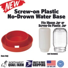 1 Qt Plastic No-Drown Water