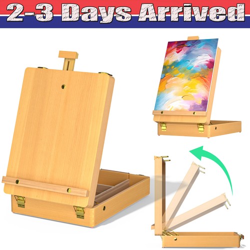 Art supplies box - art, easel