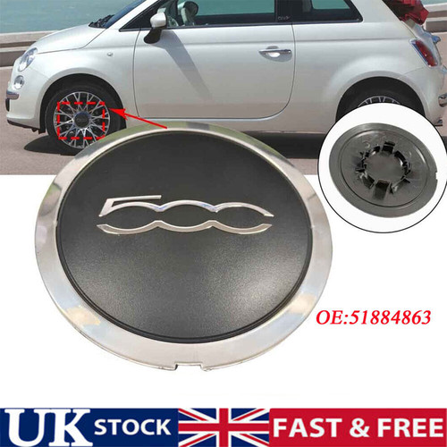 For fiat 500 alloy - wheel, cover