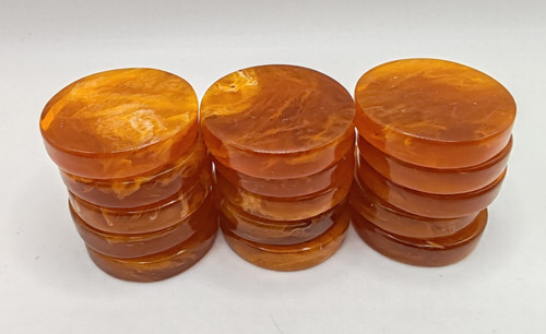 Orange backgammon pieces - orange, /