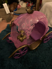 BARBIE CINDERELLA PRINCESS PINK CARRIAGE ONLY