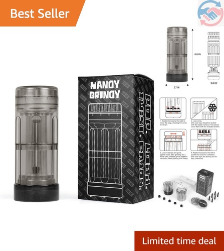 Portable herb grinder cone - -,