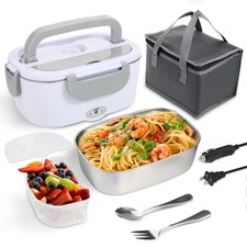 Electric lunch box - electric, food