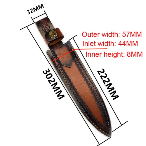 Outdoor cow leather straight - cow,