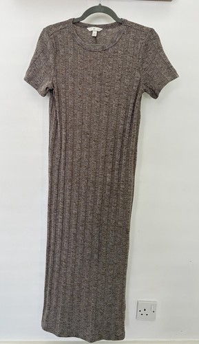 Womens brown knit short - h&m,