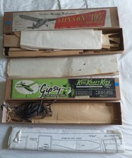 MODEL PLANE PART KITS WITH PLANS FOR OTHER MODELS