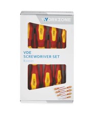 WORKZONE VDE SCREWDRIVER SET 8