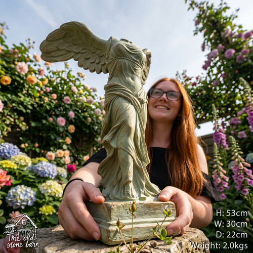 Wings sculpture resin garden - wings,