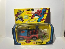 Corgi Toys 261 Spiderbuggy and Green Goblin. Boxed, Original, Vintage, Rare.