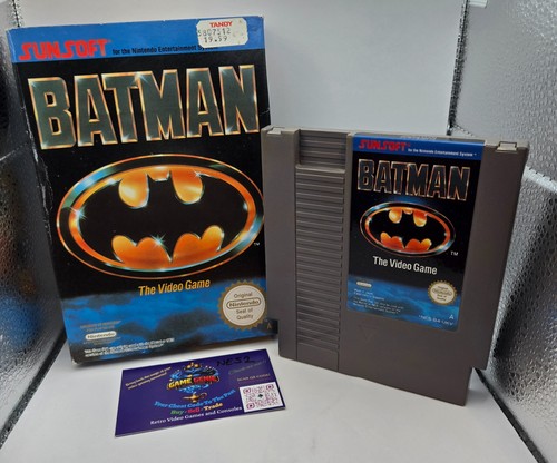 Batman nintendo nes boxed - batman,