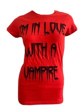 RED COTTON EMO GOTH VAMPIRE