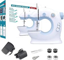 Portable Mini Electric Sewing Machine Multifunctional Desktop Tailor Home Use UK