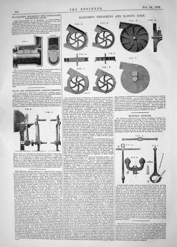 Antique print 1862 blackburn - antique,
