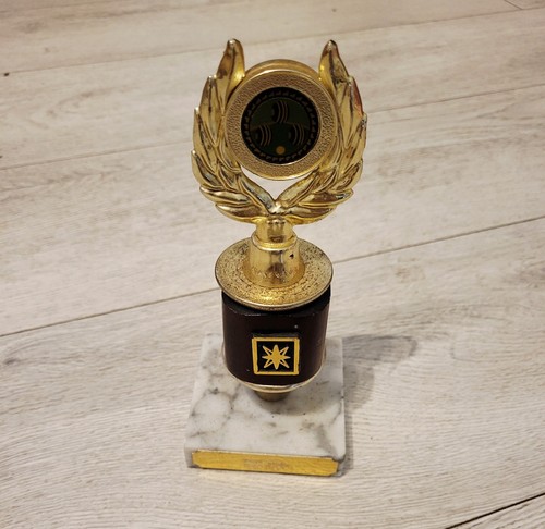 Vintage bowls trophy marble - bowls,