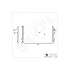 Condenser Aircon for BMW