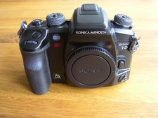 Konica Minolta Dynax 7D Digital Camera Body 6.1MP Body.