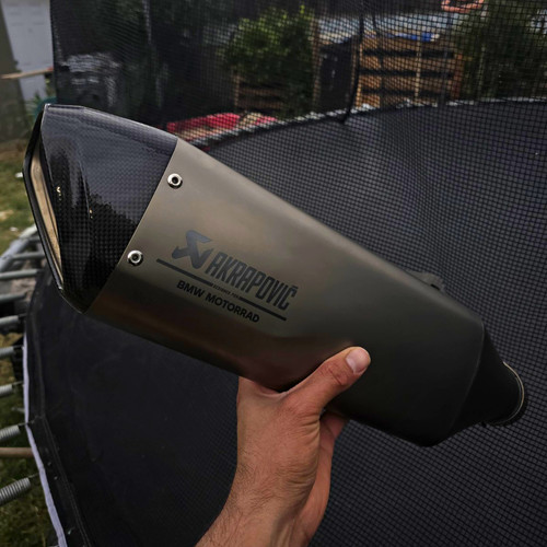 Bmw akrapovic exhaust muffler - akrapovic,